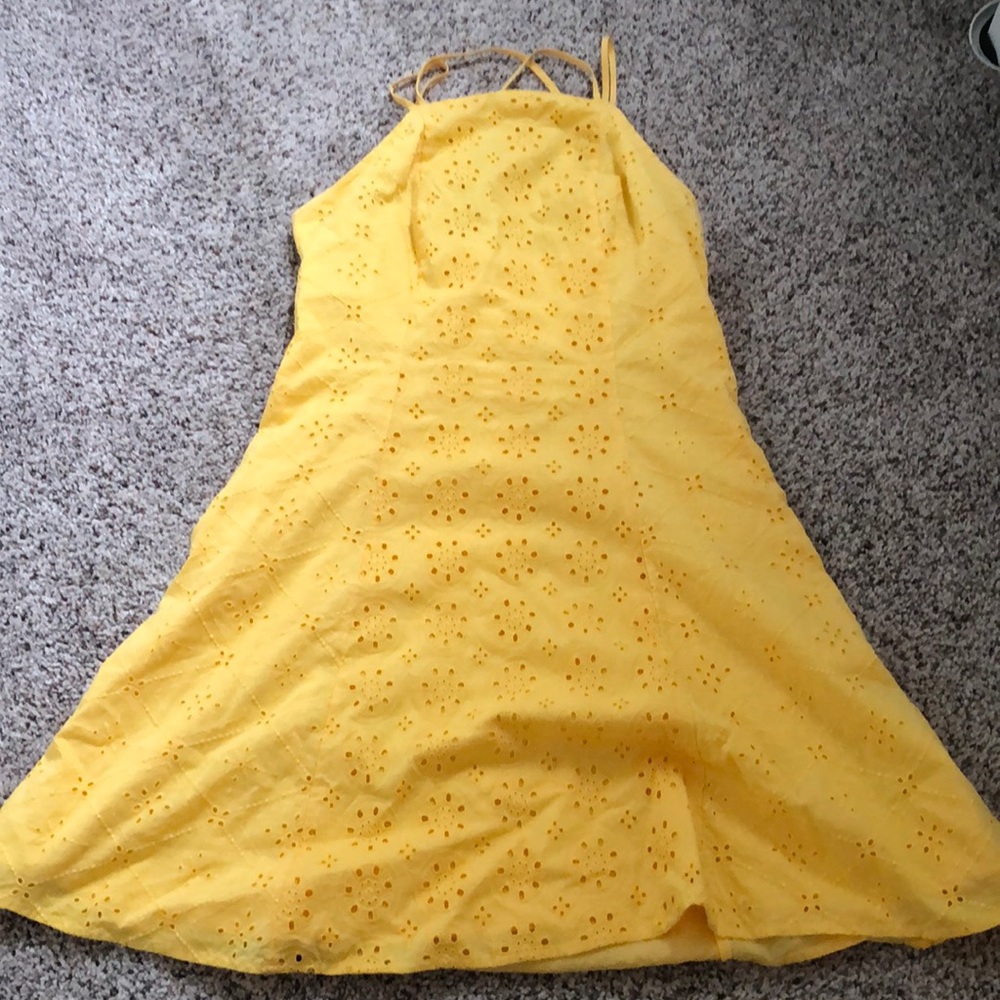 Yellow sundress